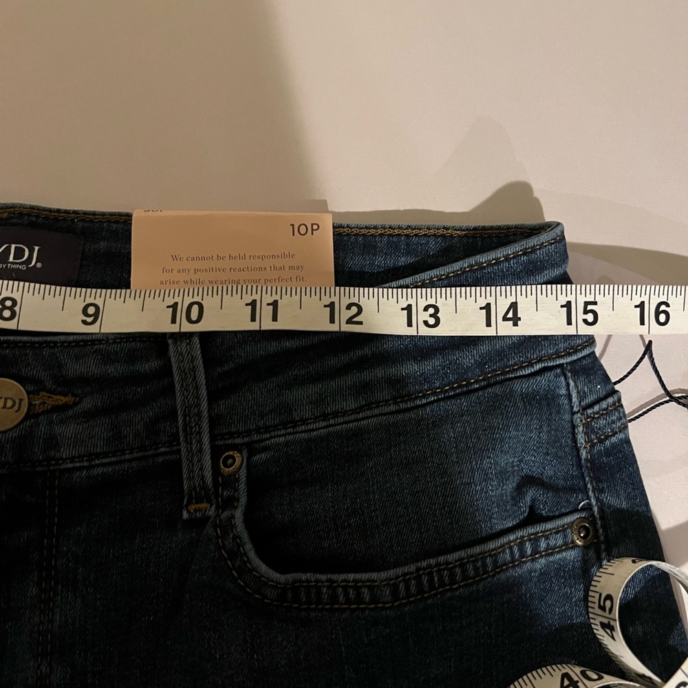 NYDJ Marilyn Straight Jeans in Cooper Wash - Size 10P (Petite) - Picture 7 of 11